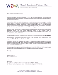Veteran Ser​vice Organization (VSO) Grant Packet
