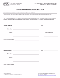 ​Income Tax Release Authorization