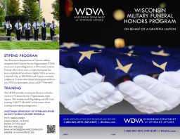 Military Funeral Honors Program 2024